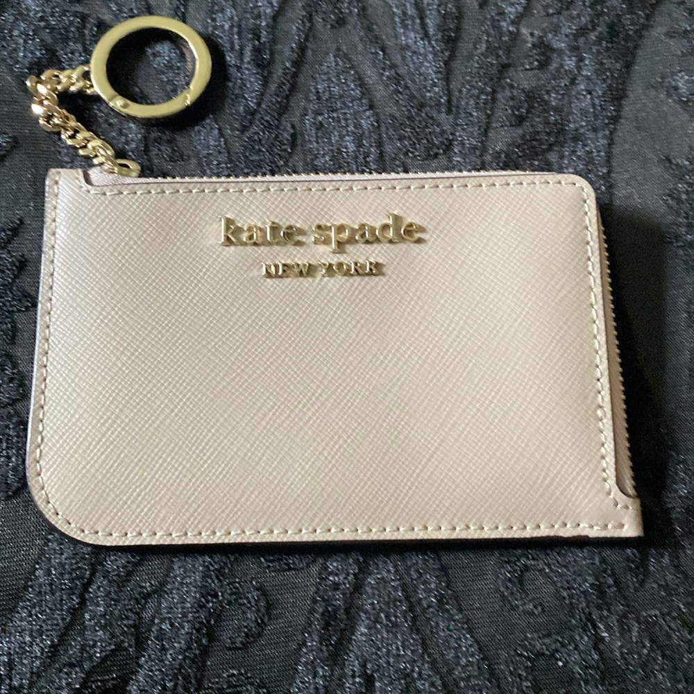 Kate Spade Medium zip card holder